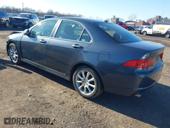 2008 Acura TSX Nav with VIN JH4CL96908C005450, listed as a IAAI auction lot 41738132 with 83,571 mi miles. Bid and sale history available at carsss.com. Image 3.