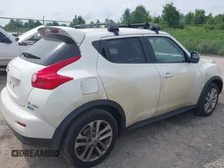 2014 Nissan Juke Nismo with VIN JN8AF5MV8ET355062, listed as a IAAI auction lot 42682377 with 134,118 mi miles and . Bid and sale history available at DreamBid. Image 4.