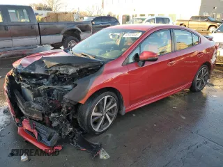 2020 Subaru Impreza Sport with VIN 4S3GKAL66L3603259, listed as a Copart auction lot 42655695 with 0 mi miles and Salvage Title. Bid and sale history available at carsss.com. Image 1.