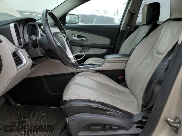 2012 Chevrolet Equinox LTZ z VIN 2GNFLGEK7C6185557, wystawiony jako Copart lot #60963655 z przebiegiem 162 795 mil mil oraz Czysty tytuł • Clean title. Historia ofert i sprzedaży dostępna na DreamBid. Obrazek 7.