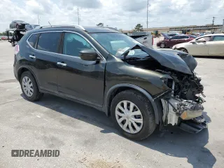 2016 Nissan Rogue S with VIN 5N1AT2MNXGC863261, listed as a Copart auction lot 53807464 with 109,166 mi miles and Salvage Title. Bid and sale history available at DreamBid. Image 4.
