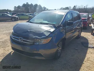 2012 Honda Odyssey EX-L with VIN 5FNRL5H64CB066240, listed as a IAAI auction lot 41792321 with 186,895 mi miles. Bid and sale history available at carsss.com. Image 16.