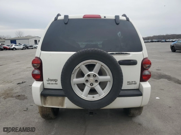 2007 Jeep Liberty Limited with VIN 1J4GL58K27W707157, listed as a Copart auction lot 44168915 with 137,330 mi miles and Salvage Title. Bid and sale history available at carsss.com. Image 6.