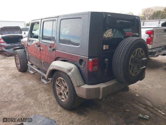 2010 Jeep Wrangler Unlimited Sport with VIN 1J4BA3H13AL125010, listed as a IAAI auction lot 41734482 with 183,773 mi miles. Bid and sale history available at carsss.com. Image 3.