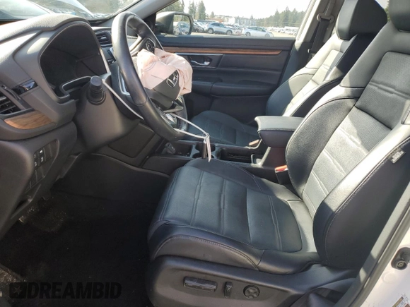 2018 Honda CR-V Touring with VIN 2HKRW2H90JH689742, listed as a Copart auction lot 51347445 with 35,333 mi miles and Salvage Title. Bid and sale history available at DreamBid. Image 7.