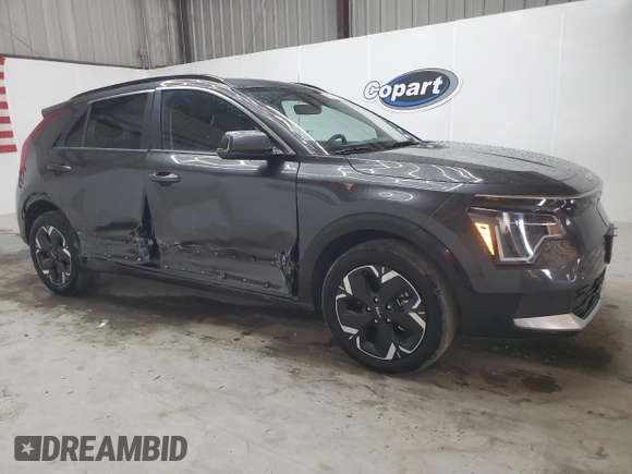 2023 Kia Niro Wind with VIN KNDCR3L17P5075543, listed as a Copart auction lot 54357645 with 21,409 mi miles and Clean Title. Bid and sale history available at DreamBid. Image 4.