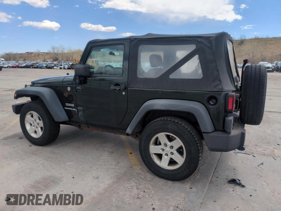 2010 Jeep Wrangler Sport with VIN 1J4AA2D16AL127197, listed as a Copart auction lot 54192935 with 200,595 mi miles and Clean Title. Bid and sale history available at carsss.com. Image 2.