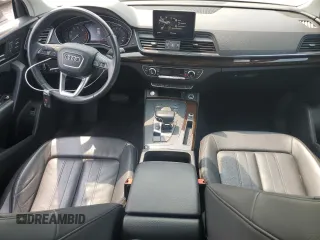 2019 Audi Q5 Premium with VIN WA1ANAFY2K2128783, listed as a Copart auction lot 59461185 with 49,020 mi miles and Salvage title. Bid and sale history available at DreamBid. Image 8.