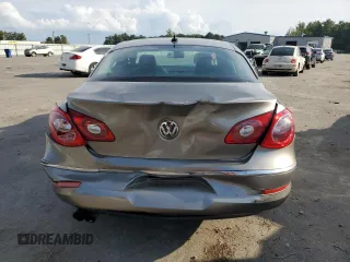 2012 Volkswagen CC Sport PZEV with VIN WVWNP7AN2CE533348, listed as a Copart auction lot 72929964 with 0 mi miles and Salvage Title. Bid and sale history available at carsss.com. Image 6.