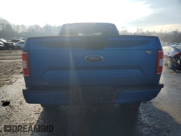2020 Ford F-150 XL with VIN 1FTFX1E50LKE76922, listed as a Copart auction lot 46567395 with 42,101 mi miles and Salvage Title. Bid and sale history available at carsss.com. Image 6.