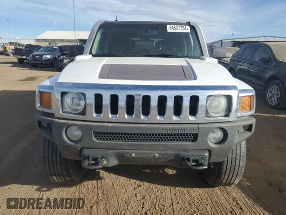 2007 Hummer H3 SUV with VIN 5GTDN13E178173112, listed as a Copart auction lot 84537754 with 182,252 mi miles and Clean Title. Bid and sale history available at carsss.com. Image 5.