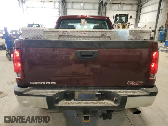 2011 GMC Sierra 1500 with VIN 1GT11ZCG9BF143575, listed as a Copart auction lot 88236055 with 153,316 mi miles and Salvage Title. Bid and sale history available at DreamBid. Image 6.