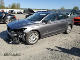 2014 Ford Fusion SE Hybrid with VIN 3FA6P0LUXER204029, listed as a Copart auction lot 53148715 with 93,179 mi miles and Salvage Title. Bid and sale history available at carsss.com. Image 1.