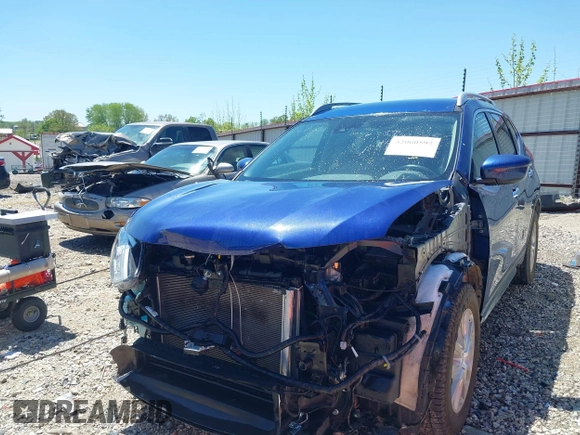 2019 Nissan Rogue SV with VIN 5N1AT2MT0KC705437, listed as a IAAI auction lot 42060597 with 98,555 mi miles and . Bid and sale history available at DreamBid. Image 6.