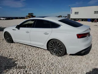 2021 Audi A5 Sportback Premium Plus with VIN WAUCBCF51MA025644, listed as a Copart auction lot 81047833 with 9,959 mi miles. Bid and sale history available at carsss.com. Image 2.