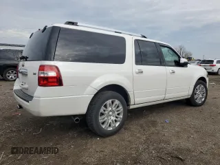 2013 Ford Expedition Max Limited with VIN 1FMJK2A50DEF56298, listed as a Copart auction lot 43543285 with 171,706 mi miles and Salvage title. Bid and sale history available at DreamBid. Image 3.
