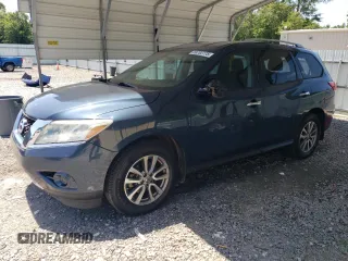 2014 Nissan Pathfinder Platinum with VIN 5N1AR2MN9EC639698, listed as a Copart auction lot 59782775 with 173,223 mi miles and Salvage title. Bid and sale history available at DreamBid. Image 1.