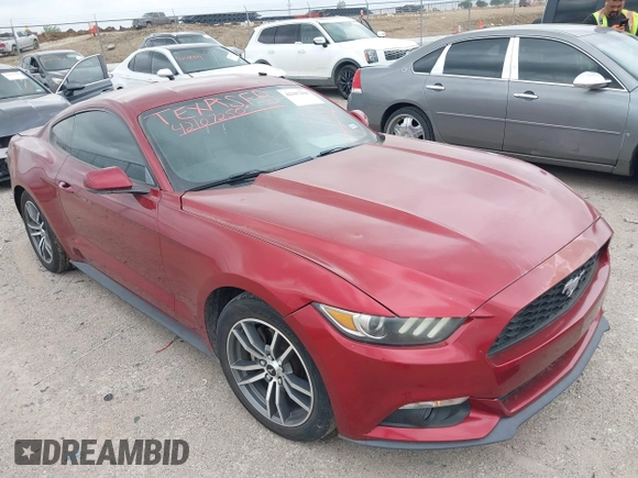 2015 Ford Mustang EcoBoost z VIN 1FA6P8THXF5349965, wystawiony jako IAAI lot #42107250 z przebiegiem 104 475 mil mil oraz . Historia ofert i sprzedaży dostępna na DreamBid. Obrazek 17.