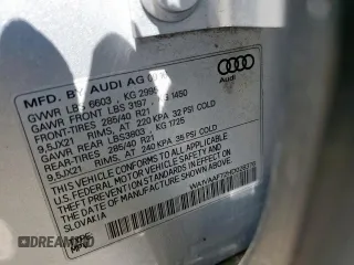 2017 Audi Q7 Prestige with VIN WA1VAAF72HD028376, listed as a Copart auction lot 56386995 with 87,027 mi miles and Salvage title. Bid and sale history available at DreamBid. Image 14.