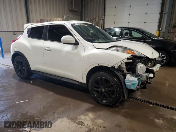 2014 Nissan Juke Nismo with VIN JN8AF5MV1ET484941, listed as a Copart auction lot 41711735 with Not provided miles and Salvage title. Bid and sale history available at DreamBid. Image 4.