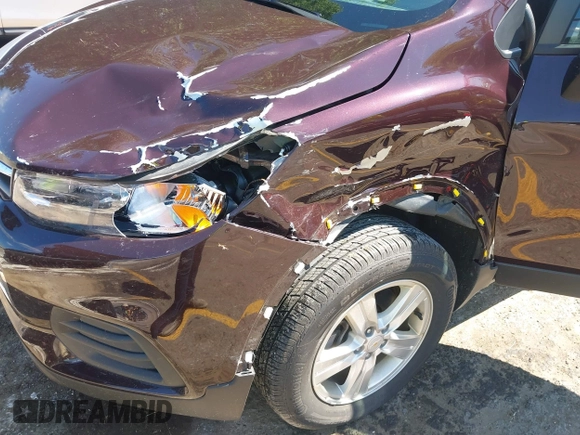 2020 Chevrolet Trax LS with VIN KL7CJNSB9LB346933, listed as a IAAI auction lot 42624893 with 61,116 mi miles and . Bid and sale history available at DreamBid. Image 6.