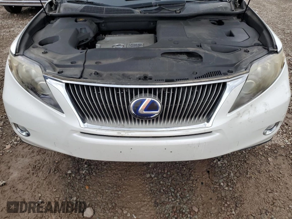 2011 Lexus RX 450h with VIN JTJBC1BA3B2037513, listed as a Copart auction lot 62951555 with Not provided miles and Clean title. Bid and sale history available at DreamBid. Image 12.