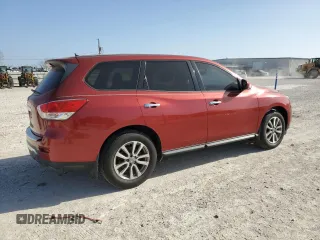2014 Nissan Pathfinder SV with VIN 5N1AR2MN9EC702797, listed as a Copart auction lot 48481315 with 151,175 mi miles and Clean Title. Bid and sale history available at carsss.com. Image 3.