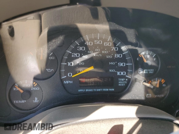 2000 Chevrolet Astro Cargo YF7 z VIN 1GBDM19W1YB127850, wystawiony jako Copart lot #78286784 z przebiegiem 162 090 mil mil oraz Szkoda całkowita • Salvage title. Historia ofert i sprzedaży dostępna na DreamBid. Obrazek 9.