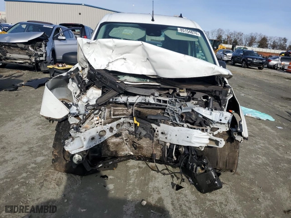 2019 Ford Transit Connect Van XL with VIN NM0LS7E20K1427182, listed as a Copart auction lot 47671275 with 0 mi miles and Salvage Title. Bid and sale history available at carsss.com. Image 5.