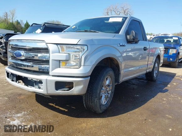 2016 Ford F-150 XL with VIN 1FTMF1C8XGKE31614, listed as a IAAI auction lot 41958557 with 45,792 mi miles and . Bid and sale history available at DreamBid. Image 2.