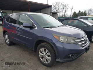 2013 Honda CR-V EX with VIN 2HKRM4H56DH634795, listed as a IAAI auction lot 41996408 with 233,756 mi miles and . Bid and sale history available at carsss.com. Image 1.