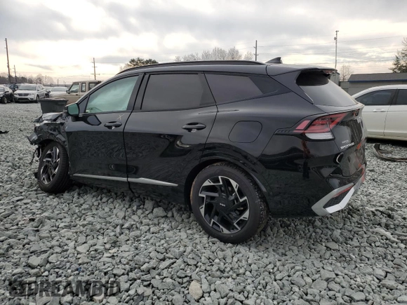 2023 Kia Sportage SX-Prestige with VIN 5XYK53AF8PG010472, listed as a Copart auction lot 46940955 with 36,339 mi miles and Salvage title. Bid and sale history available at DreamBid. Image 2.