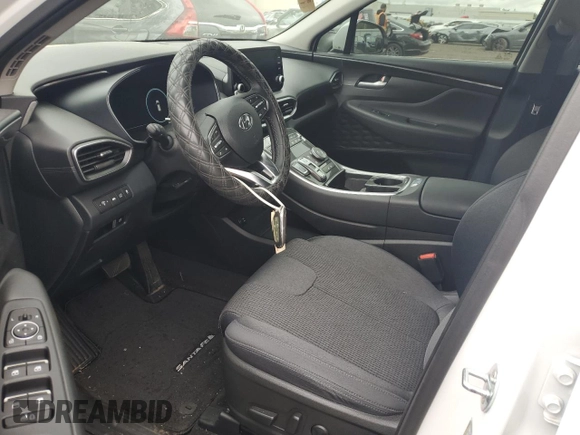 2022 Hyundai Santa Fe SEL z VIN 5NMS6DAJ0NH428003, wystawiony jako Copart lot #57133475 z przebiegiem 23 015 mil mil oraz Szkoda całkowita • Salvage title. Historia ofert i sprzedaży dostępna na DreamBid. Obrazek 7.