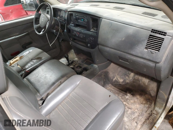 2007 Dodge Ram 2500 ST with VIN 3D7KS26D77G791423, listed as a Copart auction lot 51070605 with 195,997 mi miles and Clean Title. Bid and sale history available at carsss.com. Image 8.