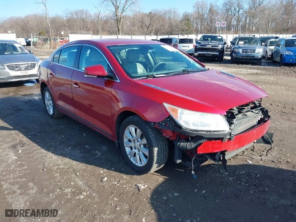 2012 Buick LaCrosse Premium 1 with VIN 1G4GD5ER7CF249061, listed as a IAAI auction lot 41555483 with 92,355 mi miles. Bid and sale history available at carsss.com. Image 1.