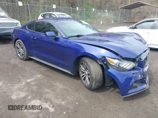 2015 Ford Mustang EcoBoost with VIN 1FA6P8TH9F5317329, listed as a IAAI auction lot 41966041 with 61,357 mi miles and . Bid and sale history available at carsss.com. Image 1.