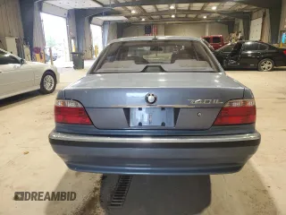 2001 BMW 7 Series 740iL with VIN WBAGH83481DP23753, listed as a Copart auction lot 75543864 with 116,265 mi miles and Clean Title. Bid and sale history available at carsss.com. Image 6.