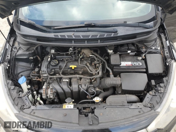 2014 Kia Forte EX with VIN KNAFX4A85E5128260, listed as a Copart auction lot 44041325 with 143,998 mi miles and Salvage Title. Bid and sale history available at carsss.com. Image 11.