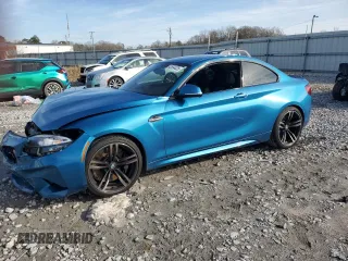 2017 BMW M2 with VIN WBS1H9C31HV888840, listed as a Copart auction lot 42654425 with 112,323 mi miles and Salvage Title. Bid and sale history available at carsss.com. Image 1.