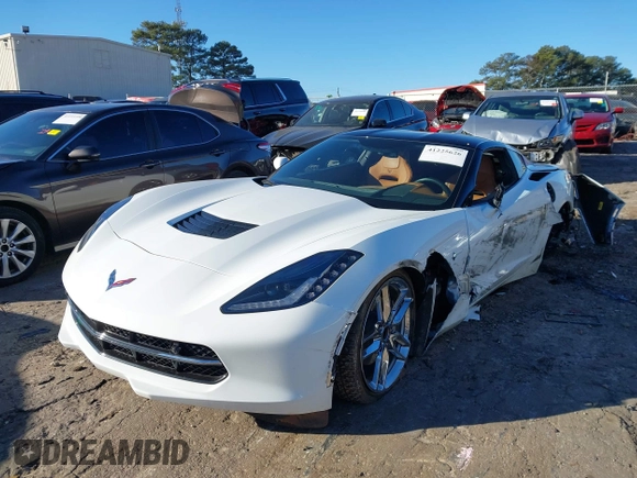 2018 Chevrolet Corvette 3LT with VIN 1G1YF2D77J5104700, listed as a IAAI auction lot 41225626 with 25,091 mi miles. Bid and sale history available at carsss.com. Image 17.