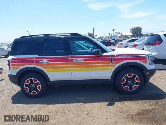 2024 Ford Bronco with VIN 3FMCR9K67RRF43668, listed as a IAAI auction lot 42328450 with 8,061 mi miles and . Bid and sale history available at DreamBid. Image 13.
