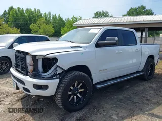 2019 Ram 1500 Big Horn with VIN 1C6SRFFT4KN649669, listed as a IAAI auction lot 42260131 with 85,009 mi miles and . Bid and sale history available at DreamBid. Image 17.