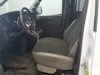 2023 Chevrolet Express Cargo with VIN 1GCWGAFP9P1126958, listed as a Copart auction lot 63655535 with 24,564 mi miles and Clean title. Bid and sale history available at DreamBid. Image 7.