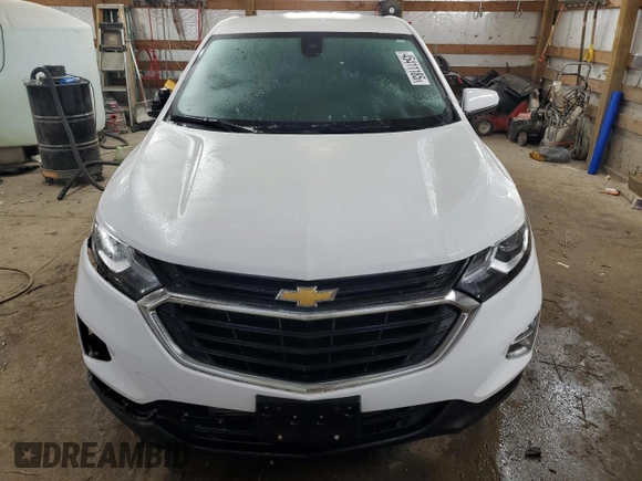 2021 Chevrolet Equinox LT with VIN 3GNAXUEV9MS178622, listed as a Copart auction lot 45411185 with 34,649 mi miles and Salvage Title. Bid and sale history available at DreamBid. Image 5.