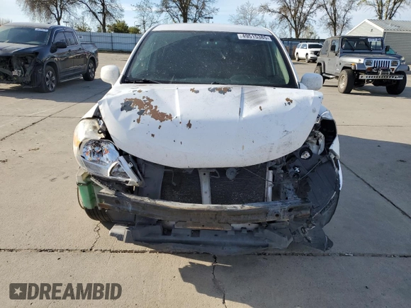 2007 Nissan Versa 1.8 S with VIN 3N1BC13E77L394464, listed as a Copart auction lot 49515385 with 415,885 mi miles and Salvage Title. Bid and sale history available at carsss.com. Image 5.