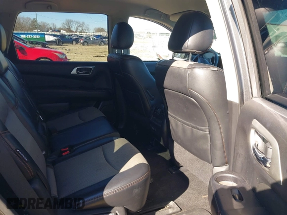 2019 Nissan Pathfinder SL with VIN 5N1DR2MN1KC632477, listed as a IAAI auction lot 41380902 with 81,849 mi miles and . Bid and sale history available at DreamBid. Image 8.