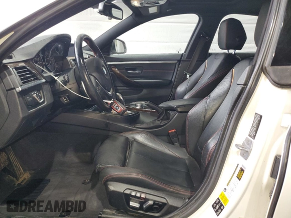 2017 BMW 4 Series 430i xDrive with VIN WBA4F9C39HG813301, listed as a Copart auction lot 55651145 with 142,752 mi miles and Salvage title. Bid and sale history available at DreamBid. Image 7.