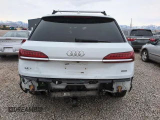 2021 Audi Q7 Premium with VIN WA1AJAF71MD023923, listed as a Copart auction lot 42857925 with 81,346 mi miles and Salvage Title. Bid and sale history available at carsss.com. Image 6.