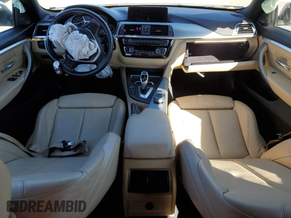 2019 BMW 4 Series 430i z VIN WBA4J1C50KBM16310, wystawiony jako Copart lot #46439995 z przebiegiem 67 030 mil mil oraz Szkody całkowita. Historia ofert i sprzedaży dostępna na DreamBid. Obrazek 8.