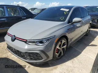 2024 Volkswagen GTI SE с VIN WVWRA7CD2RW139682, выставлен на аукционе Copart как лот 76332694 с пробегом 15 205 миль миль и На запчасти • Non repairable. История ставок и продаж доступна на DreamBid. Изображение 1.